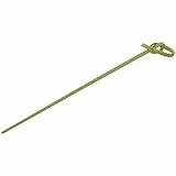 Fackelmann 56646 Grillspieß mit Knoten 15cm 50 Stück aus Bambus, Beige, 15 x 0,1 x 0,1 cm, 50 Einheiten