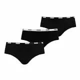 PUMA Hipster , Hipster Höschen Damen, Schwarz, M EU