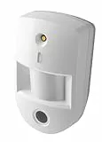 Lupus Electronics 12073 PIR Netzwerkkamera V3, Bewegungsmelder mit eingebauter VGA Kamera für die Lupus SmartHome Alarmanlagen, Weiß, 120 x 72 x 52, 1