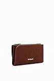 Desigual Women's Mone_Dejavu INES Bi-Fold Wallet, Brown