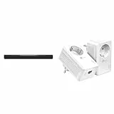 Sennheiser AMBEO Soundbar Plus für TV und Musik - EU-Stecker - 3D Surround Sound & TP-Link Powerline Adapter Set TL-PA7017P KIT(1000Mbit/s