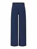 JdY Damen Jdygeggo New Long Pant Jrs Noos Hose, Black Iris/Detail:black Buttons, M / 30L EU