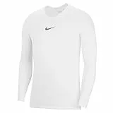 Nike Herren Dri-fit Park første lag Longsleeve, White/Cool Grey, L EU