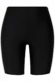 Ulla Popken Damen Badehose Schwimmradler , Schwarz 52