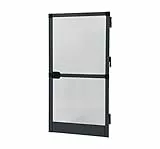 Fliegengitter Flügeltür Aluminium Anthrazit H 2150 x L 1000 mm