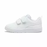 Puma Unisex Kinder Courtflex V3 V Inf Sneaker, Puma White Puma White Silver Mist, 22 EU