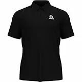 ODLO Wandershirt Herren Cardada I Funktionsshirt Wandern Atmungsaktiv I Polo Shirt