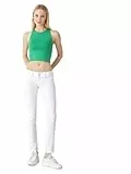 LTB Jeans Damen Molly Jeans, Weiß, 28W / 30L