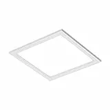 BRILONER - LED Deckenlampe ultraflach, neutralweiße Lichtfarbe, 12 Watt, 1300 Lumen, LED Lampe, LED Deckenleuchte, Wohnzimmerlampe, LED Panel, Küchenlampe, Deckenbeleuchtung, 29,5x29,5x5,5 cm, Weiß