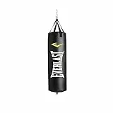 Everlast Unisex Boxsack Nevatear Filled, Punching Bag, Schwarz/Weiß, 40LBS
