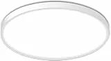 Ouyulong LED Deckenleuchte 23cm 18W 1620LM IP44 für Wohnzimmer, Schlafzimmer, Badezimmer, Küche, Bad, Keller, Balkon - Ultra Dünn (1, 4000, Kelvin)
