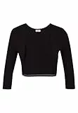 Vera Mont VM Damen 0037/4808 Bolero, per Pack Schwarz (Jet Black 9042), 46 (Herstellergröße: 46)