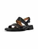 Camper Damen Modisch 2-Strap Sandal, Schwarz 005, 41 EU