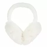 PACKOVE Winter-Ohrenschützer Aus Kunstfell Niedlich Gemütlich Faltbar Outdoor-Ohrenwärmer Kunstfell-Ohrenwärmer Weiche Und Warme Ohrenschützer Für Damen Weiß