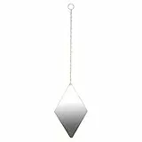 Umbra Dima 3-teiliger Wandspiegel und Wanddekoration, Metall, Kupfer, Rautenförmig