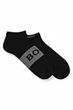 BOSS Herren 2p Logo Cc Sneakersocken, Black1, 43-46 EU