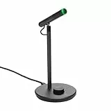 JBL Quantum Stream Talk – USB-Mikrofon mit einfachem Kondensator und super-kardioidem Aufnahmemuster für Streaming, Aufnahmen und Gaming – Schwarz