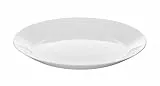 IKEA 6-er Set OFTAST Dessertteller Beilagen, weiß, 19 cm Feinporzellan/gehärtetes Glas/Spülmaschinenfest und mikrowellengeeignet