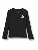 Odlo Thermounterwäsche Kinder Active Warm I Sportunterwäsche Mädchen Jungen I Langarm Thermoshirt Langarm Thermoshirt mit Rundhals I Kinder