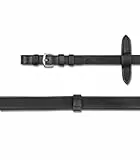 WALDHAUSEN X-Line Lederzügel extra lang, schwarz