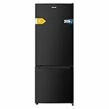 Cecotec Kühl-Gefrierkombination Bolero CoolMarket Combi 205 DF Black E, Klasse E, 205 L, DeFrost, Fast Cooling, reversible Tür, LED-Innenbeleuchtung