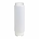 Vogue – CP069 Quetschflasche für Saucen, Lebensmittelrotation, tropfsicher, leicht zu reinigen und zu befüllen, Schraubdeckel, 455 ml