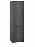 Siemens KG39E8XBA, iQ500 Kühl-Gefrier-Kombination 201 x 60, 249 L Kühlen & 94 L Gefrieren, hyperFresh, bigBox, ausziehbare Glasablagen, 38 dB leise trotz starker Kühlkraft, LED-Beleuchtung, BlackSteel