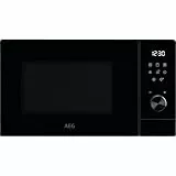 AEG Mikrowelle mit Grill MFB295DB – freistehend, 29 L, Touch-Bedienung, Invertertechnologie, AutoSteam-Dampffunktion, Silent+, MultiStage Cooking, 900 W Mikrowellenleistung, 1000 W Quarzgrill, Schwarz
