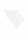 Sloggi Damen Slip, 24/7 Cotton Tai C3P, Weiß, 46
