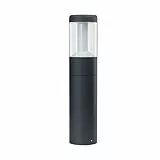 Osram ENDURA Style moderne LED-Outdoor-Laterne 50cm, Pollerleuchte mit blendarmem Licht in Dunkelgrau aus Aluminium, IP54-Schutz, für Wegbeleuchtung
