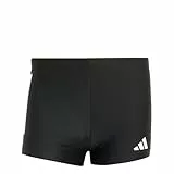 adidas Herren 3 Stripes Swim Boxers, Black/White, M