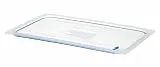 HENDI Gastronorm Deckel, Lufdicht verschließbar, Temperaturbeständig von - 40 Temperaturbeständig bis 80, 530x325mm, GN1/1, Silikon, Polyethelen