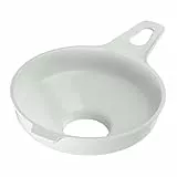 Westmark Einmach-/Marmeladentrichter mit großem Durchlass, Einfüllstutzen-Durchmesser: 3,7 cm, Kunststoff, Weiß, 11502270