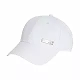 adidas Unisex Baseball Lightweights Cap Metal, White, M-L