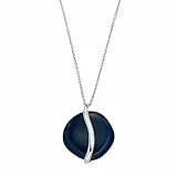 Skagen Damenkette Sofie Sea Glass Anhänger Organic Shape blau, SKJ1809040