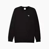 PUMA Herren Elevated FL Crew Sweats, Puma Schwarz, L EU