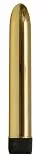 You2Toys Gold Vibrator - erregender Stimulator für Frauen und Männer, stufenlos regulierbare Vibration, glatte Oberfläche, Glanz-Optik