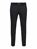 ONLY & SONS Herren Onsmark Pant Stripe Gw 3727 Noos Hose, Black, 34W 32L EU
