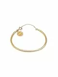 SINGULARU - Line Chain Armreif. Edelstahl mit 18 Kt Vergoldeter Beschichtung. Schmuck für Damen.