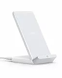 Anker 313 Induktive Ladestation, Qi-Zertifiziert, Für iPhone 17/16/15/14/13/12/11, SE 2020, XR, 10W Schnellladen für Galaxy S24 (Ohne Netzteil)