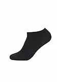 Camano Herren 3003 Ca-Soft Sneaker 7 Paar Sneakersocken, Schwarz (Black 05), (Herstellergröße: 43/46) (7er Pack)