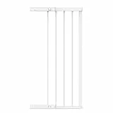 Geuther Verlängerung Türschutzgitter Easylock Plus I Weiß, 32 cm Metall I stabile Erweiterung für Treppenschutzgitter ohne Bohren I Kinderschutzgitter Zubehör I Verlängerungsstück für Schutzgitter