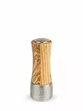 PEUGEOT - Pfeffermühle Madras 16 cm - Stahlmahlwerk - u'Select Mahlgradeinstellung - Olivenholz Natur