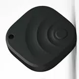 Tracker Tag, Smart Tag, funktioniert mit der Find My App (nur iOS), IP67 wasserdichte Tracking Tags - 1 Pack (schwarz)
