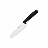 GROSSMAN® 081AP - Applicant | Santoku Messer 24,0 cm | Ultrascharfer Küchenmesser | Edelstahl Klinge 12,7 cm | mit Ergonomischen Griff 11,3 cm (49 Gramm)