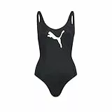 PUMA Damen Swimsuit Badebekleidung, Schwarz, M EU