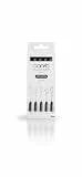 COPIC Multiliner Set, Black, 5 Fineliner in verschiedenen Strichstärken, Zeichen Stifte mit einer feinen Spitze und wasserbeständiger Pigmenttinte