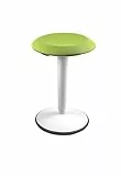 Sedus se:fit, Ergonomischer Hocker, Stehhocker, Stehsitz, Stehhilfe, Grün, Grau, Kunststoff, Gummifuß, 53-80 cm Höhenverstellbar