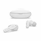 Belkin SOUNDFORM Nano, Bluetooth-Kopfhörer für Kinder, kabellos, 85-dB-Begrenzung zum Gehörschutz, Online-Unterricht, Schule, IPX5-zertifiziert, 24 Std. Betrieb für iPhone, iPad, Kindle usw. – Weiß