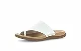 Gabor Lanzarote, Damen Durchgängies Plateau Sandalen, Weiß (White Leather), 39 EU